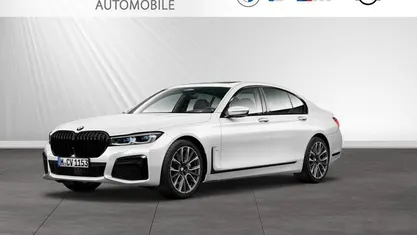 Gebraucht BMW 740 M Sport 340 PS (250 kW) 2021 Mineralweiss metallic Limousine
