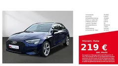 Blau Gebraucht 2022 Audi A3 Sportback Advanced Plus Limousine | 26.180 € (Fairer Preis)