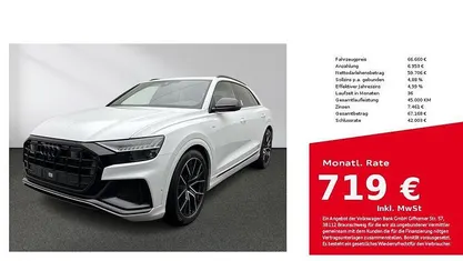 Gebraucht Audi Q8 Competition 286 PS (210 kW) 2023 Gletscherweiß metallic SUV