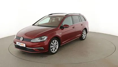 Second-hand VW Golf VII Highline 131 CP (96 kW) 2019 Roșu Break