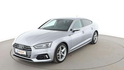 Używany Audi A5 Sportback Sport 190 KM (139 kW) 2019 Srebrny Hatchback