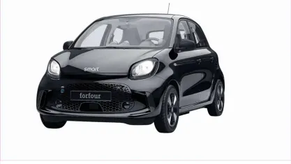 Begagnad Smart ForFour Electric Drive Passion 60 kW (82 HK) 2021 Svart Sedan