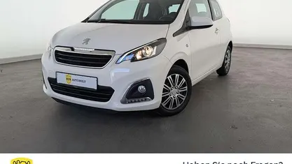 Gebraucht Peugeot 108 Allure 72 PS (52 kW) 2020 Weiß Kleinwagen