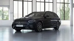Schwarz , metalliclack obsidianschwarz Gebraucht 2022 Mercedes E200 AMG Limousine | 39.890 € (Fairer Preis)