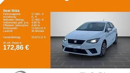 Gebraucht Seat Ibiza Style 115 PS (84 kW) 2024 Weiß Limousine