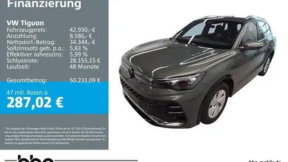 Gebraucht VW Tiguan R-line 150 PS (110 kW) 2025 SUV