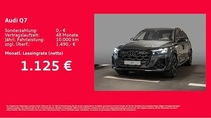Neu Audi Q7 S-Line 286 PS (210 kW) 2026 Grau SUV