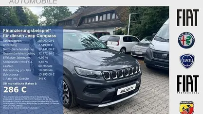 Grau Gebraucht 2024 Jeep Compass Altitude SUV | 28.990 € (Fairer Preis)