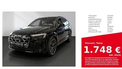 Schwarz Neu 2025 Audi Q7 S-Line SUV | 124.465 €