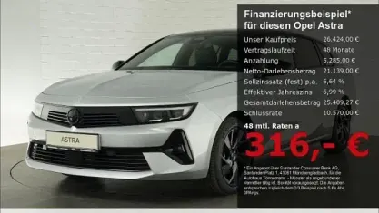 Gebraucht Opel Astra 131 PS (96 kW) 2025 Silber Kombi