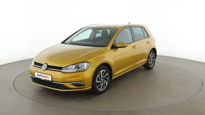 Gebraucht VW Golf VII Sound 125 PS (91 kW) 2017 Gelb Limousine