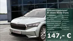 Silber Gebraucht 2022 Skoda Enyaq iV Lounge SUV | 26.950 € (Guter Preis)