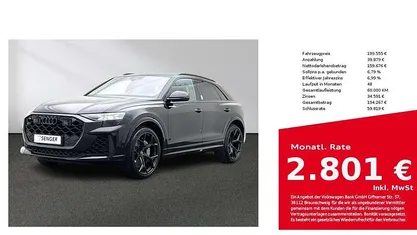Second-hand Audi RS Q8 Performance 640 CP (470 kW) 2026 SUV