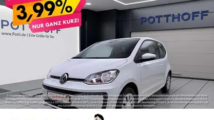 Weiß Gebraucht 2021 VW up! move up! Kleinwagen | 10.177 € (Fairer Preis)