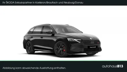 Neu Skoda Octavia RS 265 PS (194 kW) 2026 Blackmagic perleffekt (schwarz) Kombi