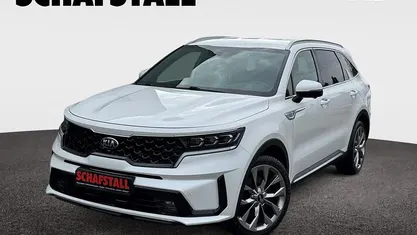 Gebraucht Kia Sorento Platinum 201 PS (147 kW) 2021 Weiss (snow white) SUV
