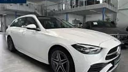 Używany Mercedes C220 AMG 200 KM (147 kW) 2022 Biały Kombi