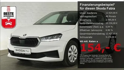 Gebraucht Skoda Fabia Active 65 PS (47 kW) 2022 Weiss Kleinwagen