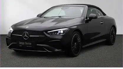 Schwarz Gebraucht 2024 Mercedes CLE200 AMG Cabrio | 53.980 € (Fairer Preis)