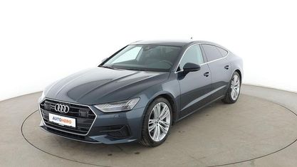 Begagnad Audi A7 Sportback 286 HK (210 kW) 2019 Blå Halvkombi