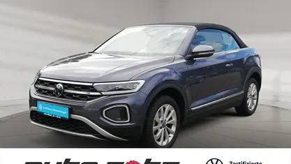 Gebraucht VW T-Roc Cabriolet Style 110 PS (80 kW) 2024 Schwarz Cabrio