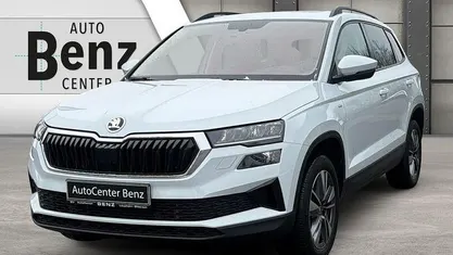 Gebraucht Skoda Karoq Tour 150 PS (110 kW) 2022 Moonweiß (metallic) SUV