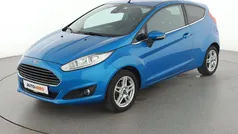 Blau Gebraucht 2014 Ford Fiesta Titanium Kleinwagen | 7.890 € (Etwas zu teuer)