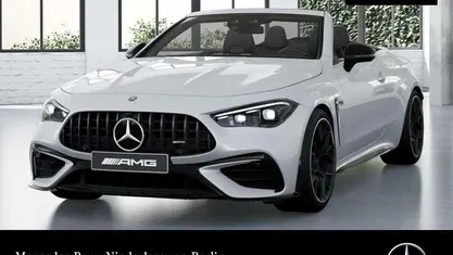 Manufaktur opalithweiß bright Gebraucht 2025 Mercedes CLE53 AMG AMG Cabrio | 92.500 € (Etwas zu teuer)