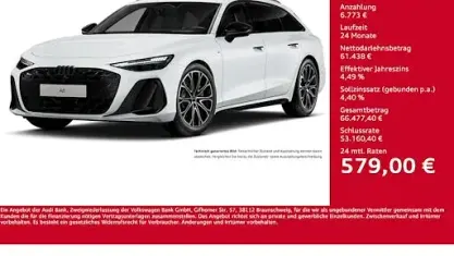 Usado Audi A6 S-Line 367 HP (269 kW) 2025 Carrinha