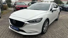 Rhodium white Gebraucht 2024 Mazda 6 Exclusive-Line Kombi | 28.900 € (Fairer Preis)