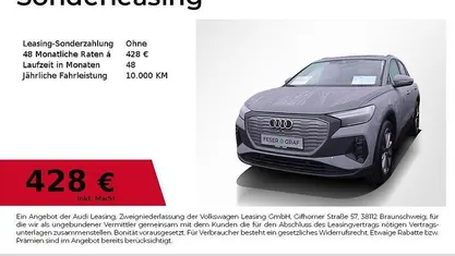 Gebraucht 2025 Audi Q4 e-tron S-Line SUV | 44.540 € (Fairer Preis)