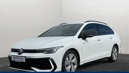 Usata VW Golf VIII R-line 150 CV (110 kW) 2024 Bianco Station wagon