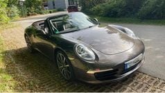 Anthrazit braun Gebraucht 2014 Porsche 911 Carrera Cabriolet Cabrio | 85.990 € (Superpreis)