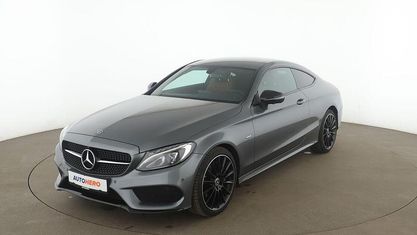 Gebraucht Mercedes C180 AMG line 156 PS (114 kW) 2018 Grau Coupé
