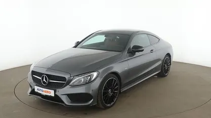 Gebraucht Mercedes C180 AMG line 156 PS (114 kW) 2018 Grau Coupé