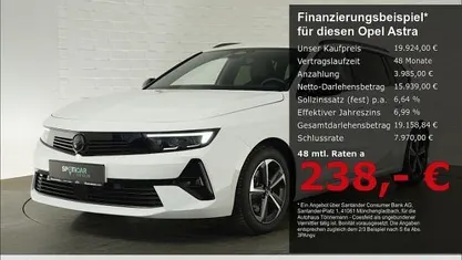 Gebraucht Opel Astra 131 PS (96 kW) 2024 Weiss Kombi