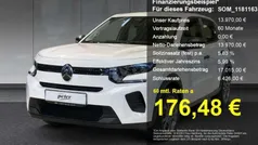 Weiß Gebraucht 2025 Citroën C3 PureTech Kleinwagen | 13.970 € (Superpreis)