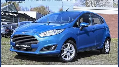 Gebraucht Ford Fiesta Titanium 85 PS (62 kW) 2016 Blau Limousine