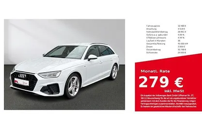 Usado Audi A4 S-Line 204 HP (150 kW) 2023 Carrinha