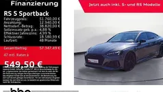 Grau Gebraucht 2021 Audi RS5 Sportback Ambiente Limousine | 51.760 € (Fairer Preis)