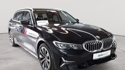 Brugt BMW 320 Luxury Line 190 HK (139 kW) 2020 Sort Stationcar