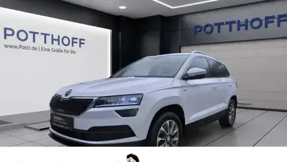 Gebraucht Skoda Karoq Ambition 150 PS (110 kW) 2021 Moonweiß perleffekt SUV