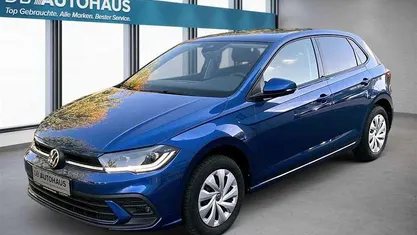 Blau Gebraucht 2023 VW Polo Life Kleinwagen | 19.280 € (Fairer Preis)