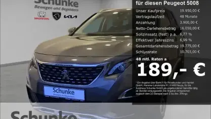 Second-hand Peugeot 5008 Allure 181 CP (133 kW) 2019 Gri SUV