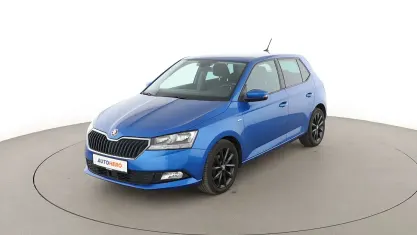 Gebraucht Skoda Fabia Clever 2021 Blau Kleinwagen