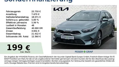 Grau Neu 2025 Kia Ceed Sportswagon Vision Kombi | 25.750 € (Guter Preis)