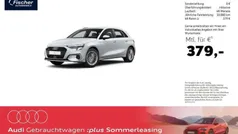 Weiss Gebraucht 2024 Audi A3 Sportback Advanced Limousine | 37.980 € (Fairer Preis)