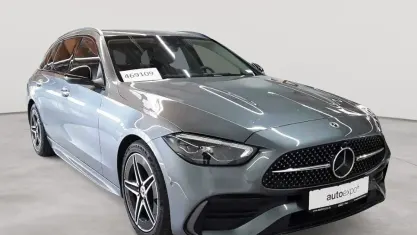 Gebraucht Mercedes C300 AMG line 265 PS (194 kW) 2023 Selenitgrau metallic Kombi