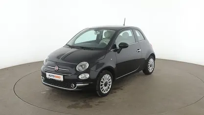 Schwarz Gebraucht 2016 Fiat 500 Lounge Limousine | 9.050 € (Fairer Preis)