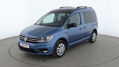 Usata VW Caddy Edition 150 CV (110 kW) 2018 Blu Monovolume